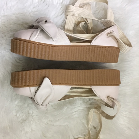 New Puma Fenty By Rhianna Bow Creeper Sandals Sz 6 - Picture 5 of 8